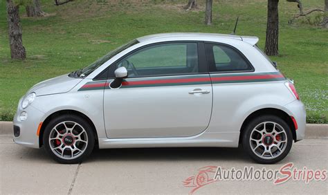 fiat 500 Gucci stripe kit